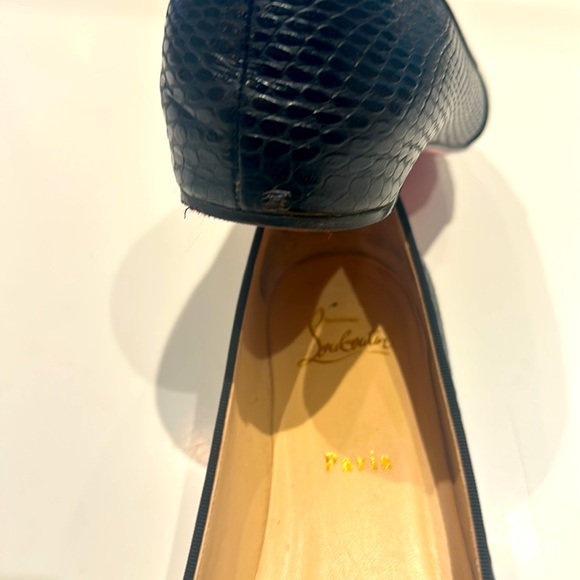 CHRISTIAN LOUBOUTIN
Kashasha lizard-effect leather loafers
Pre-Owned - Picture 4 of 5